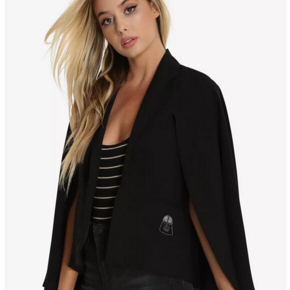 BNWT Darth Vader Cape Blazer Womens Sz M BoxLunch - Picture 1 of 6